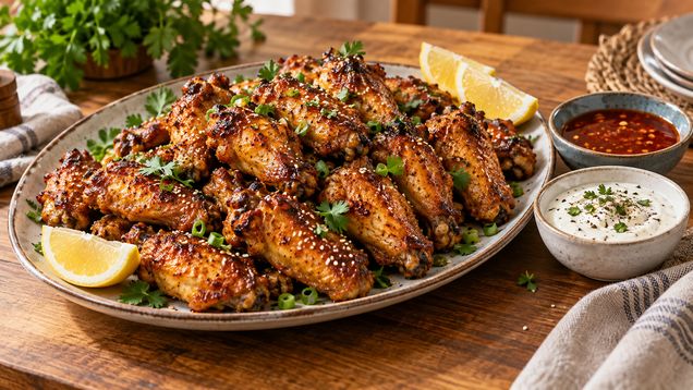 Как приготовить куриные крылышки